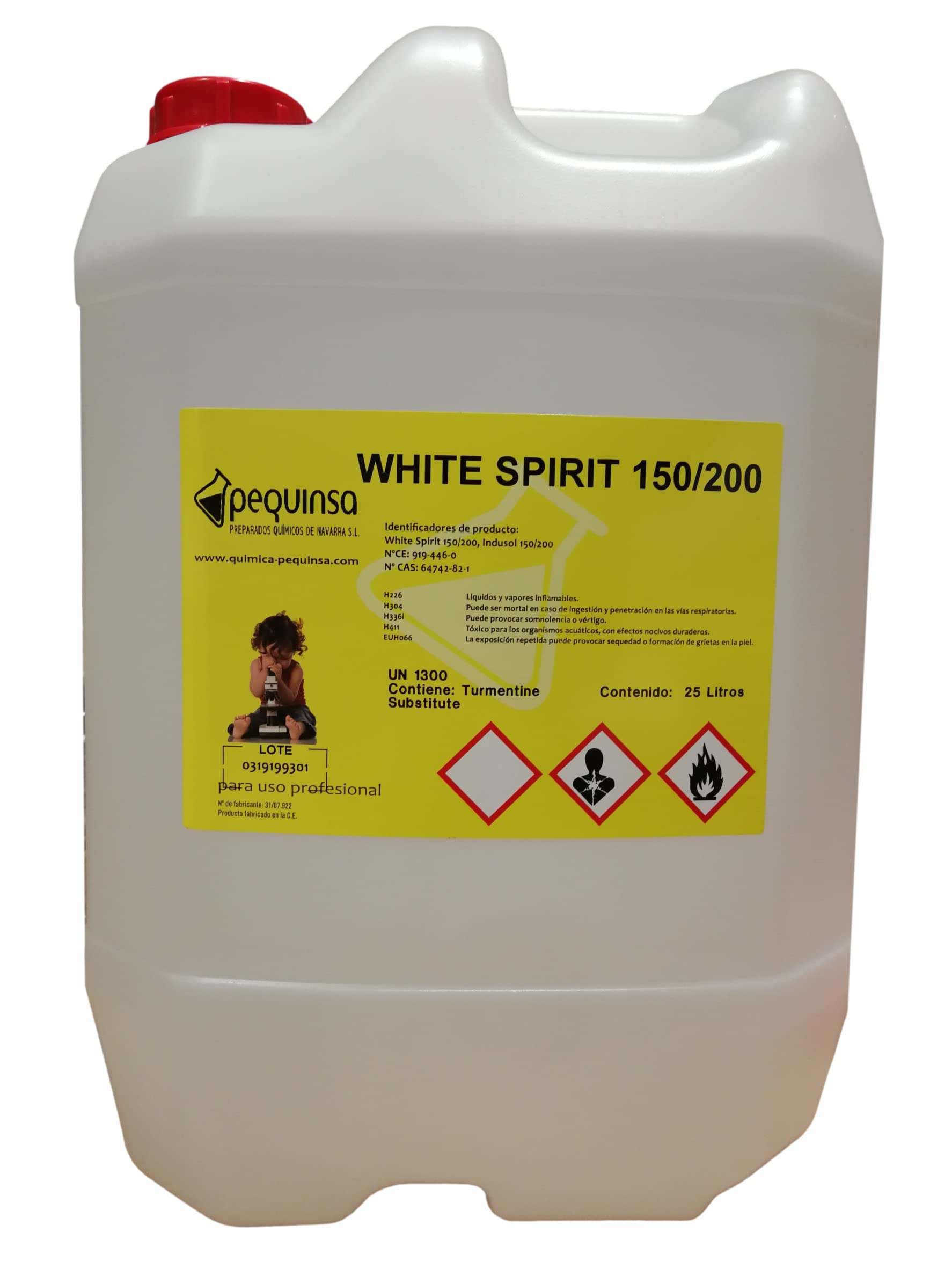 Indusol White Spirit 150/200 Envase 25 Litros