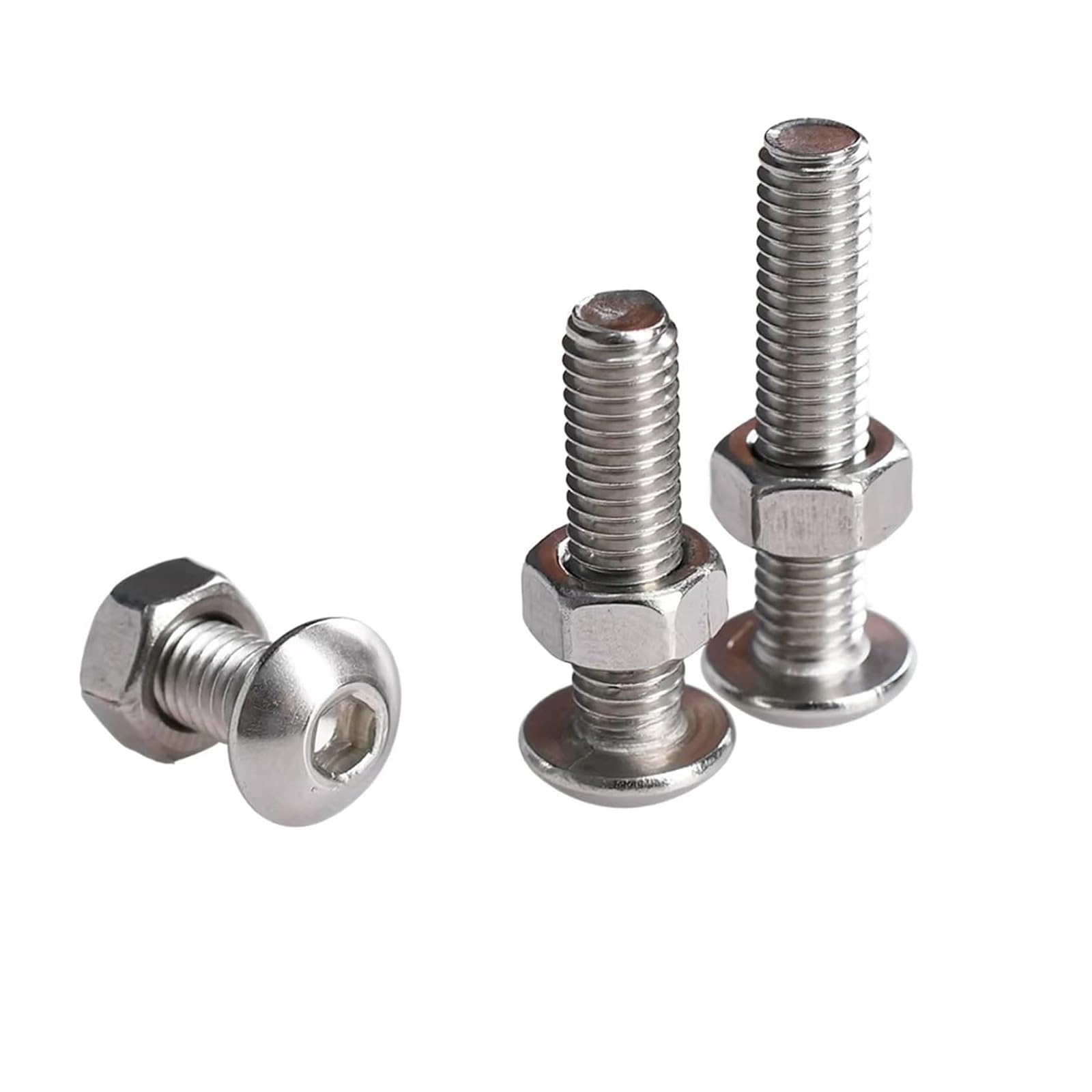 Metric Threaded Hex Machine Screws Nuts Washers Gaskets Kit with Box