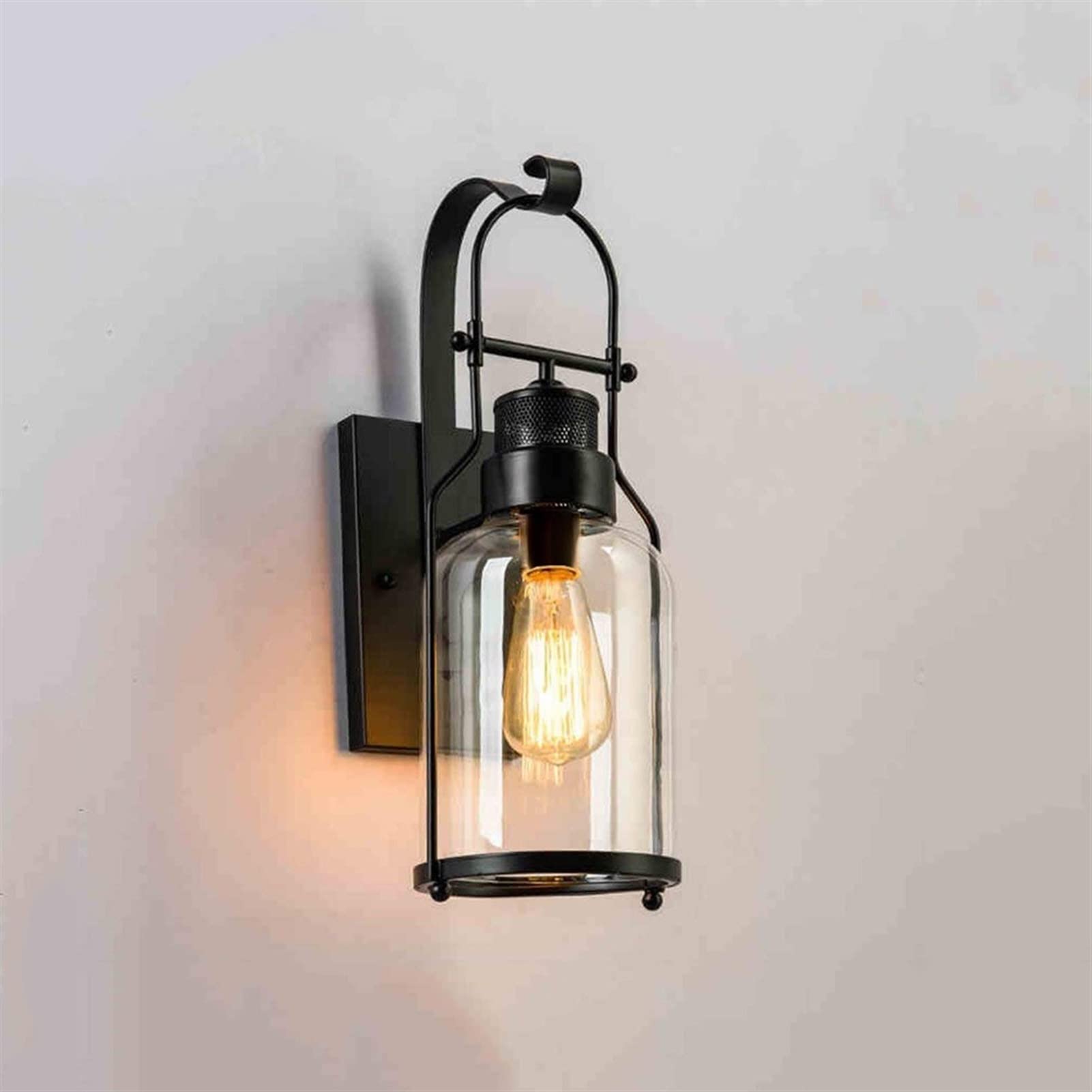 Europejskie światło ściany europejskie tradycyjne Victoria Outdoor Ściana światło retro kreatywność wodoodporna szklana deszczowa szklanka zewnętrzna lampa lampionowa światło patio balkon gardłowy