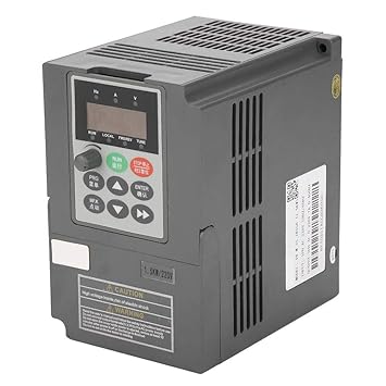 Variable Frequency, 1.5kW Frequency Inverter 2HP Vector Type VFD Frequency Inverter Converter 1-Phase 220V to 3-Phase 0-220V 7A for Fan Pump Engraving Equipment'$