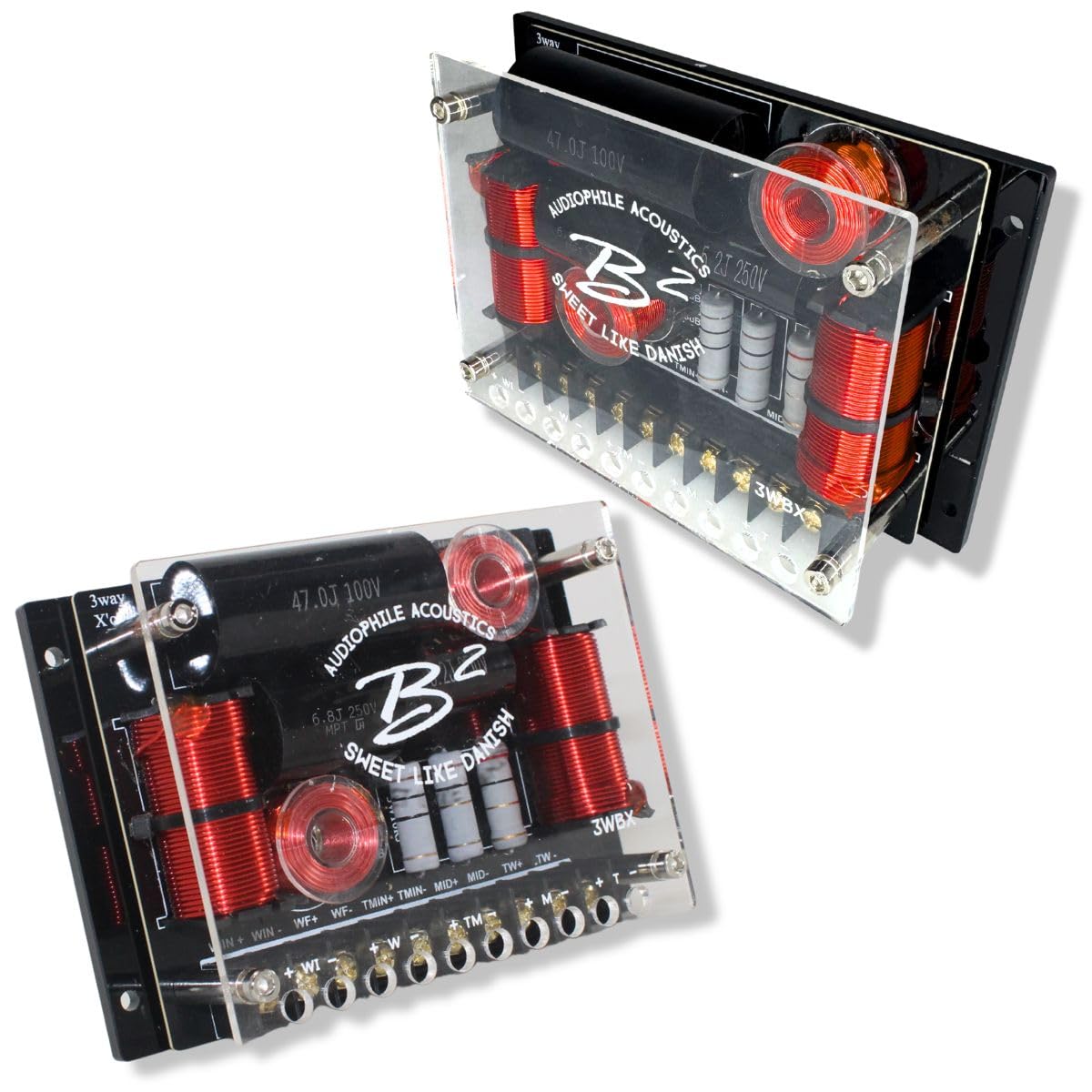 B2 Audio Referenz 3-Wege-Crossover-Paar B2-REF3WBX