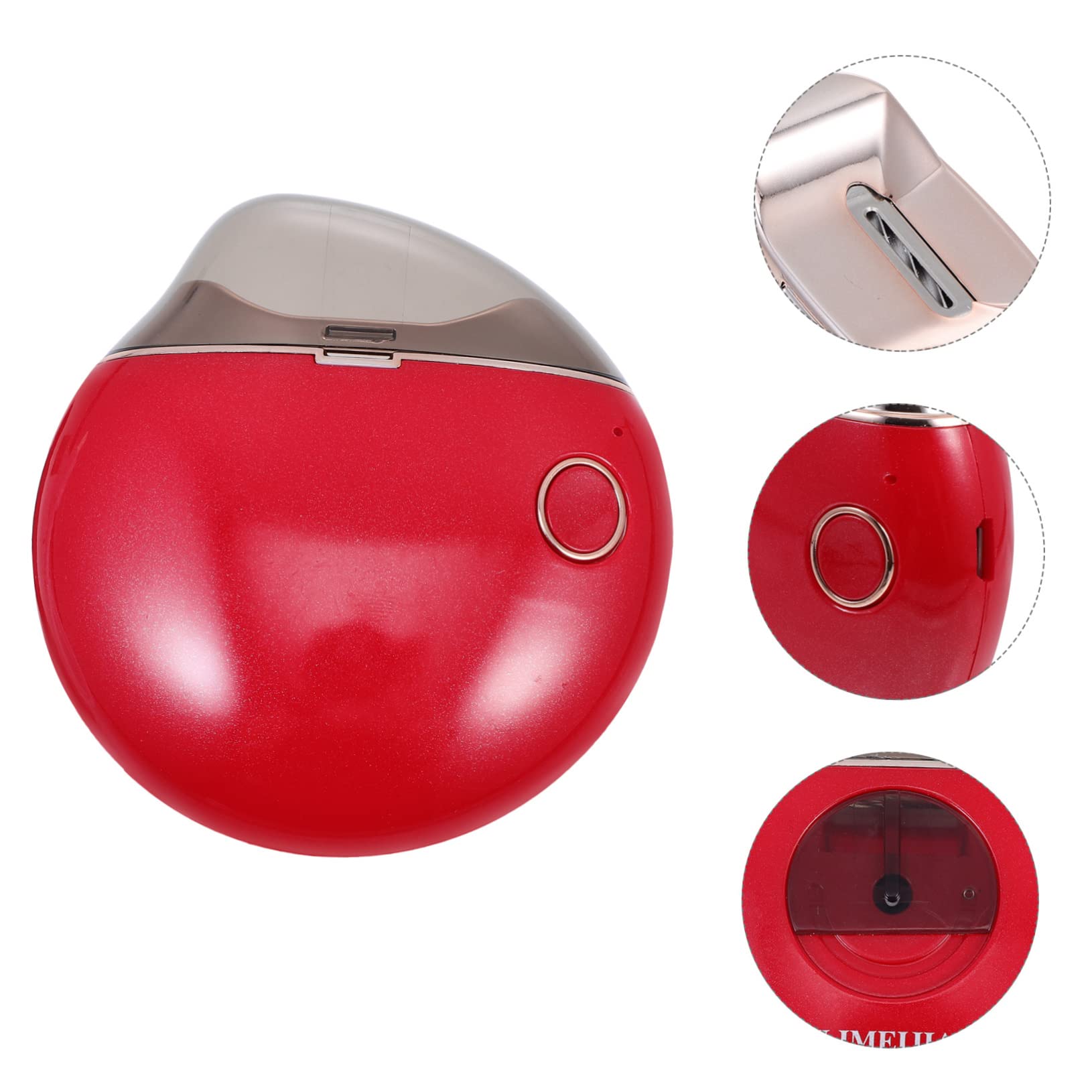 1juego Kit De Herramientas Eléctricas Para Cuidado De Uñas De Niño Niña Cortauñas Automático Cabezales De Pulido Seguros Diseño Portátil y Ligero Para Uso Casa