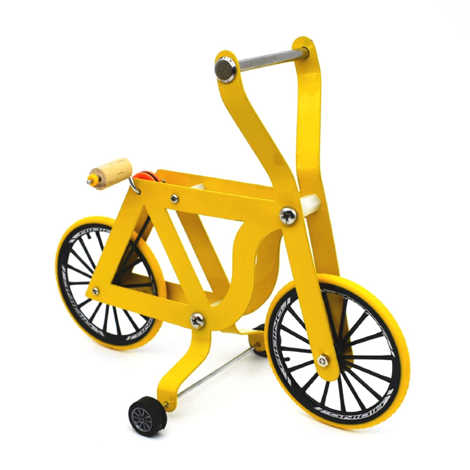 Xiaonu Large Parrot Training Toy, Mini Bicycle Toy, Activity Toy, Intelligence Training Toy For Parakeets, Cockatiels, Budgies S, L