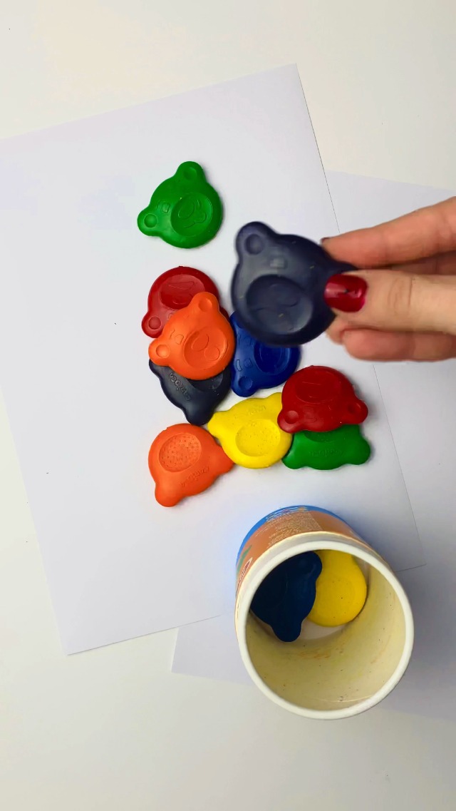 Pastels & krijt: Carioca Baby Wild Crayons 2 , 8 stuks | Tangara
