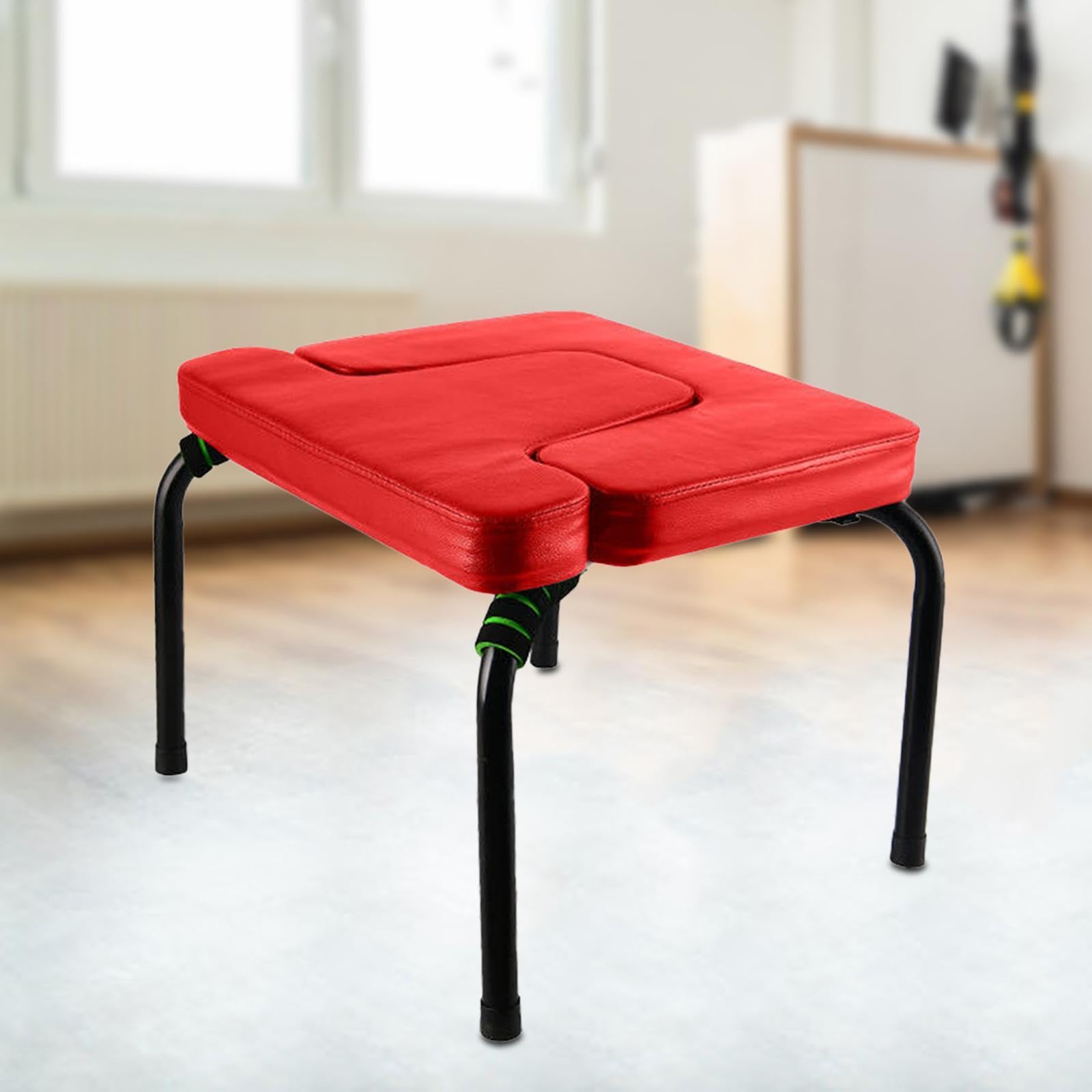 Qianly Banco de para Inversión, Estructura de Acero, Almohadillas PU, Taburete para Entrenamiento