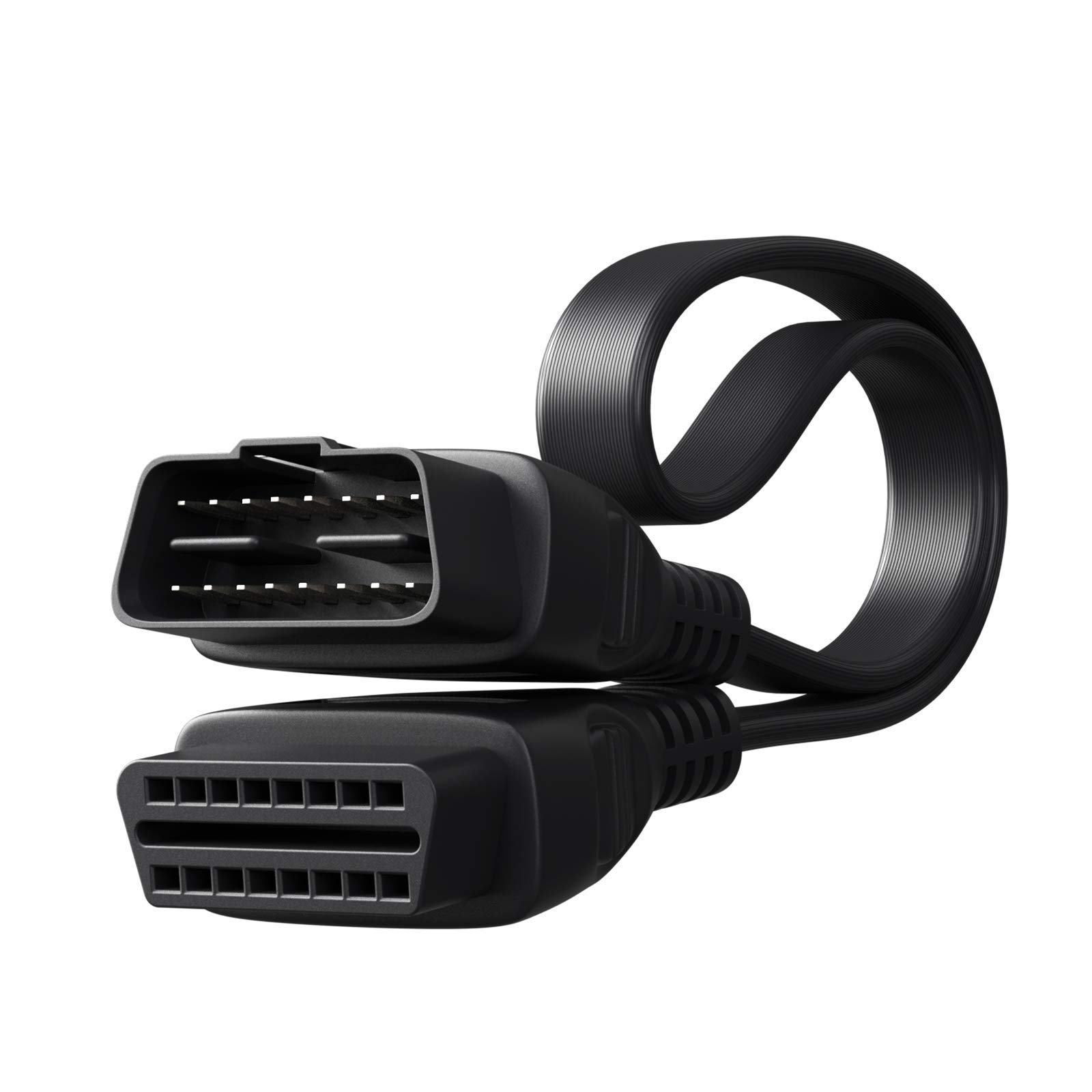 XTOOL OBD2 Extension Cable 1.64ft 16 Pin Male to Female Universal