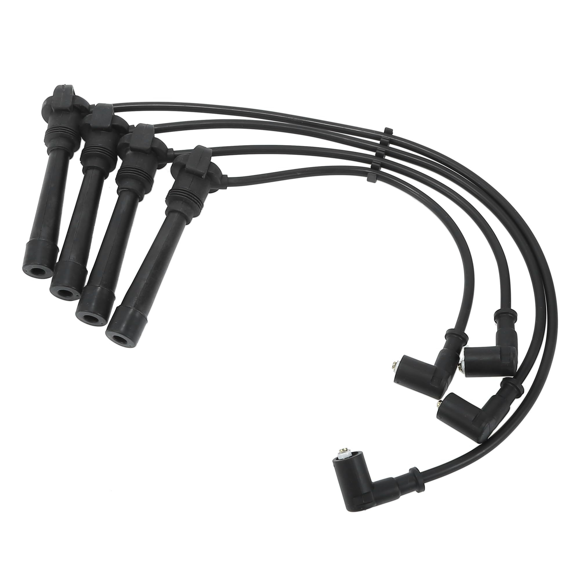 QUARKZMAN Bobina Candele Cavi Cavo di Accensione per Fiat Brava 1998-2002 No.46743086 - Pacco da 4