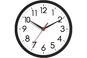 AKCISOT Small Wall Clock: Timeless Precision in a Compact Design