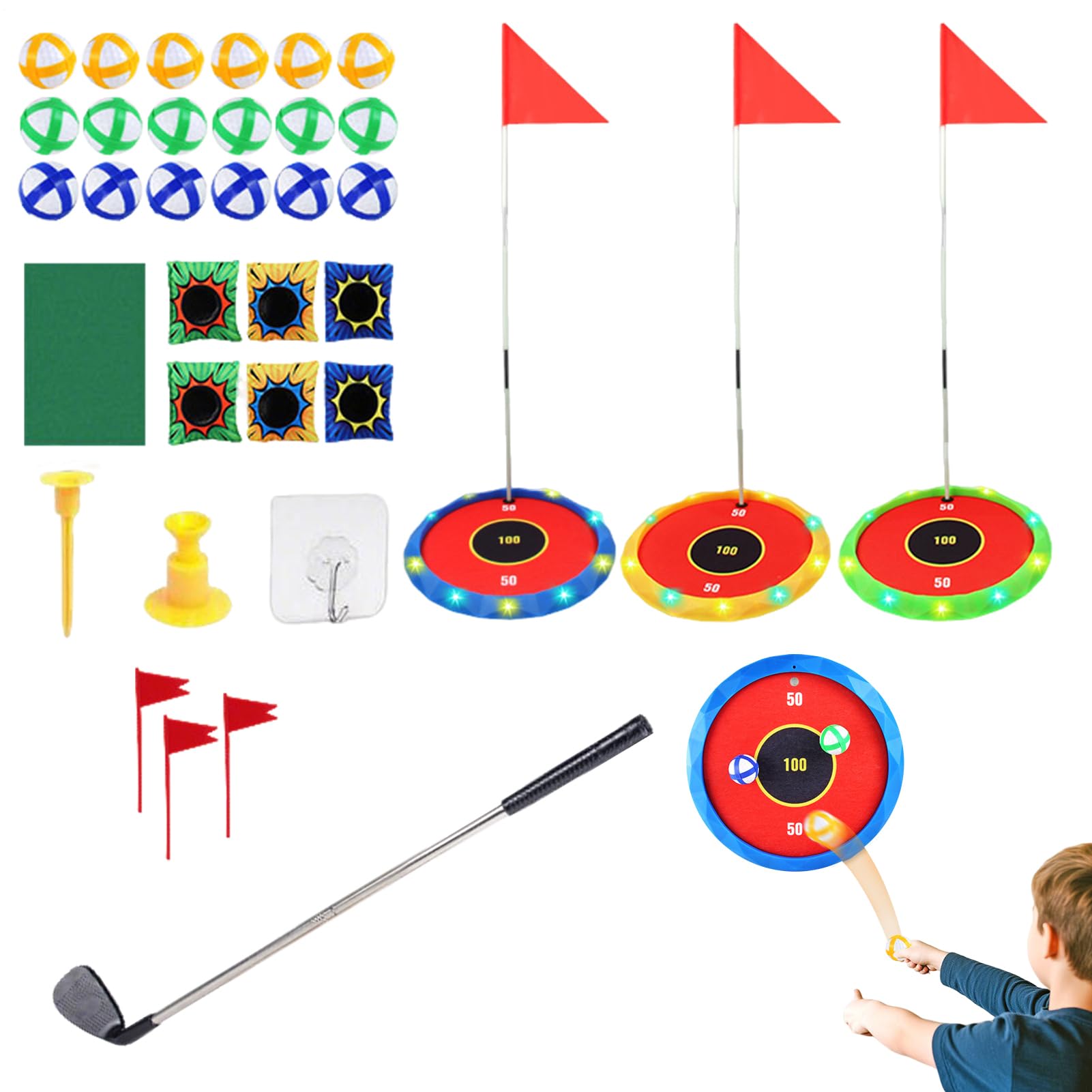 Juego de Golf para Niños Actividades Familiares Divertidas Para El