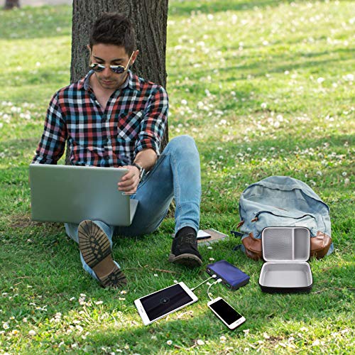 Case Compatible With Halo Bolt Portable Car Battery Jump Starter 58830/44400/57720 Mwh Charger. Power Bank Holder For Halo Power Station 100/For Ac Outlet.(Not Fits For Halo Bolt Air, Box Only) #TOP6