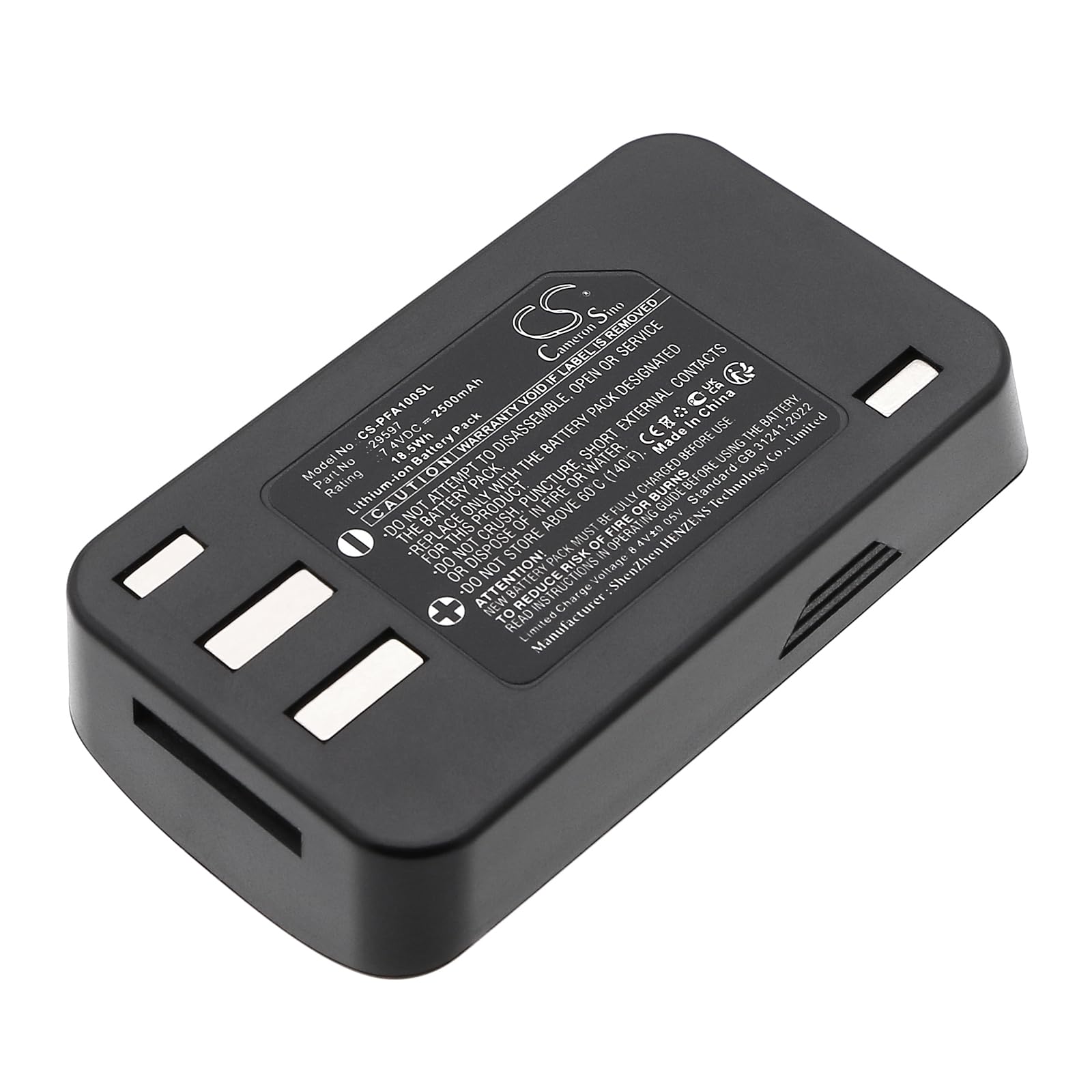 Batería de repuesto para Profoto A1, A10, A1x, A2 PN: Profoto 29597 2500 mAh/18,5 Wh