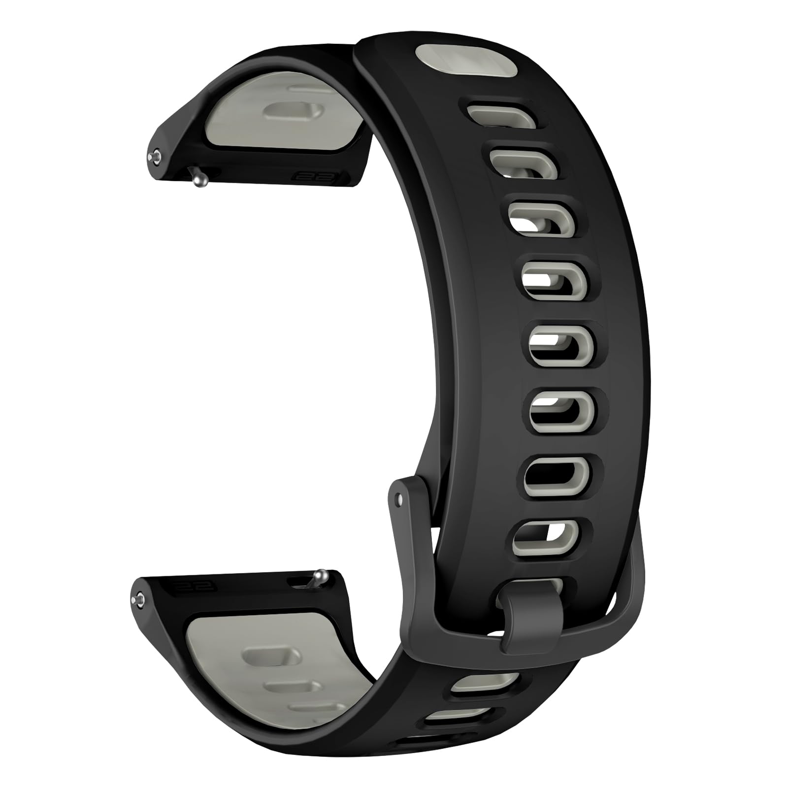 MYSNBKN 22 mm Watch Starp for Coros Pace 4/Pace 3/Apex 46 mm/Apex 2 Pro/Apex Pro, Replacement Strap Soft Silicone for Venu 2/Venu 3/Vivoactive 4/Forerunner 570 47 mm/265/255
