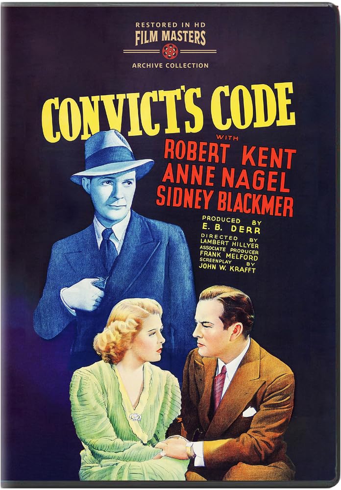 Convict's Code 1939 Newly Restored Archive de gran calidad visual en formato DVD importado de USA