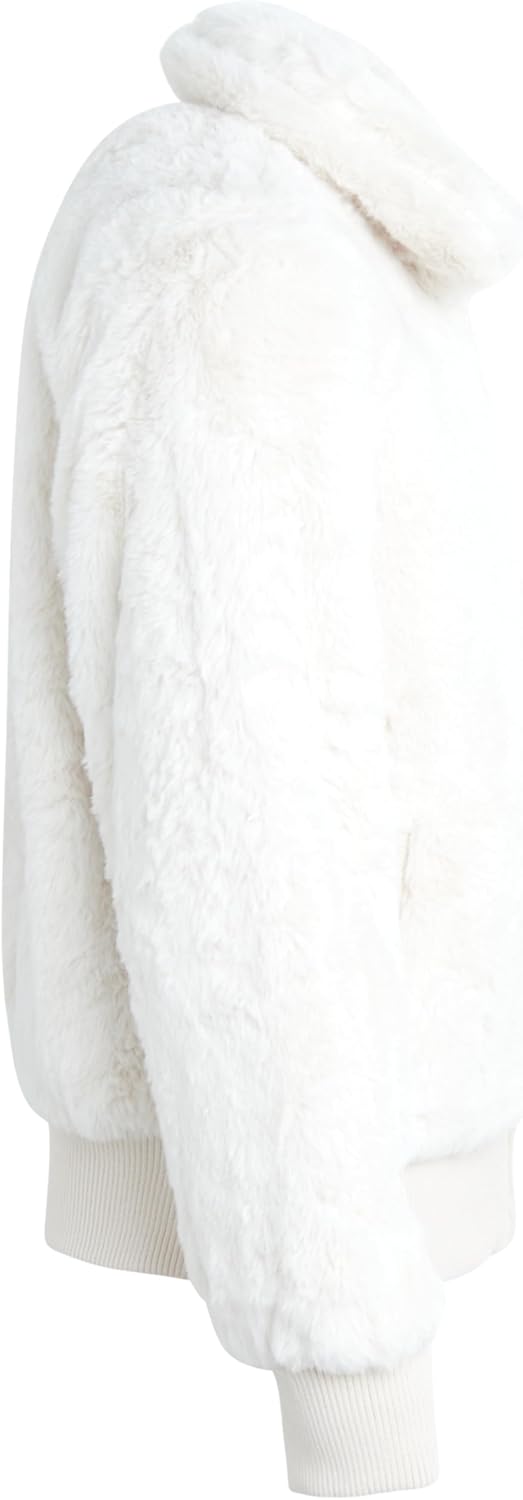 URBAN REPUBLIC Girls Winter Coat - Warm Plush Faux Fur Teddy Dress Coat and Zip Up Bomber Jacket for Girls (Sizes: 7-16) - Image 5