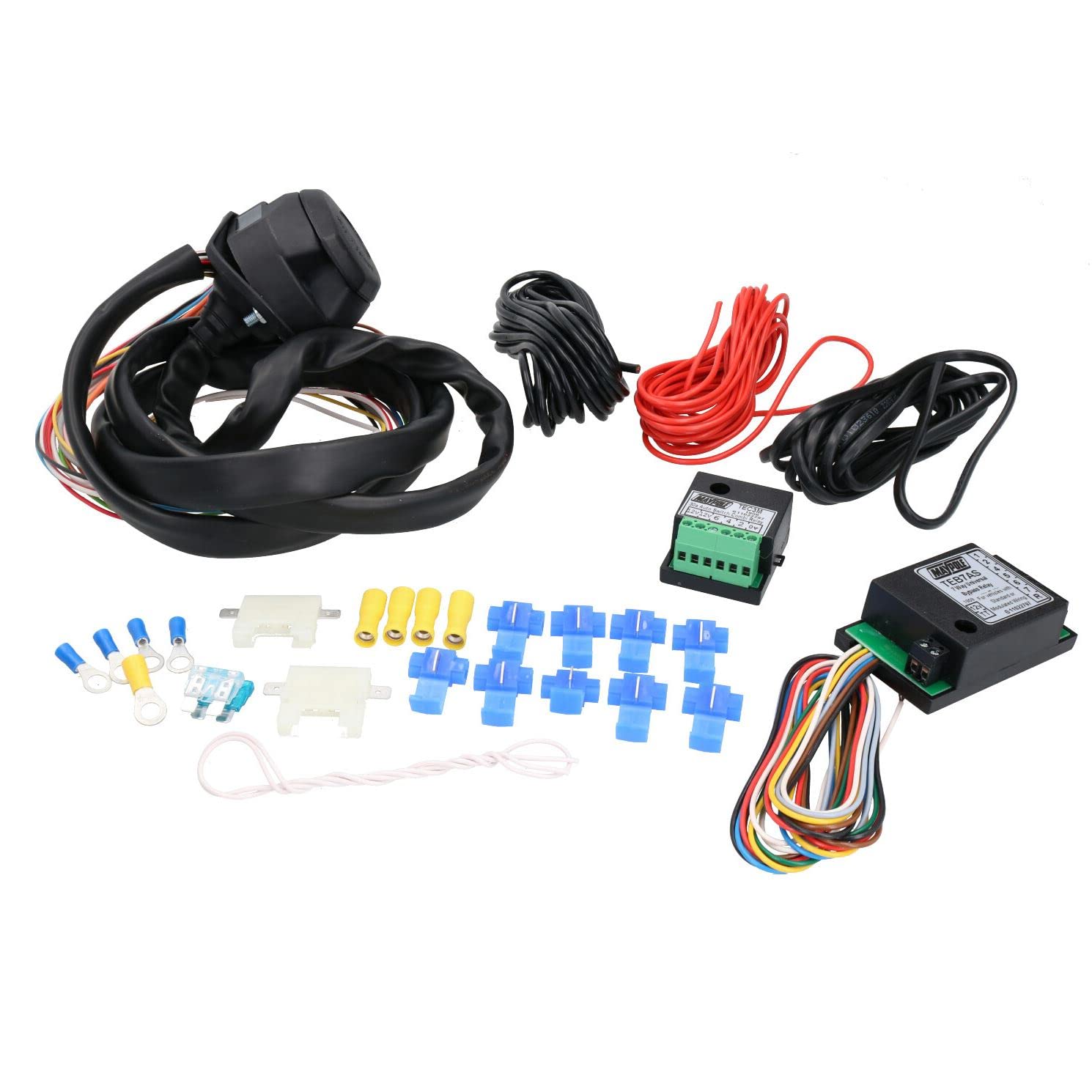 AB Tools Kit de cableado de remolque eléctrico de 13 pines para remolque, para coches Canbus modernos