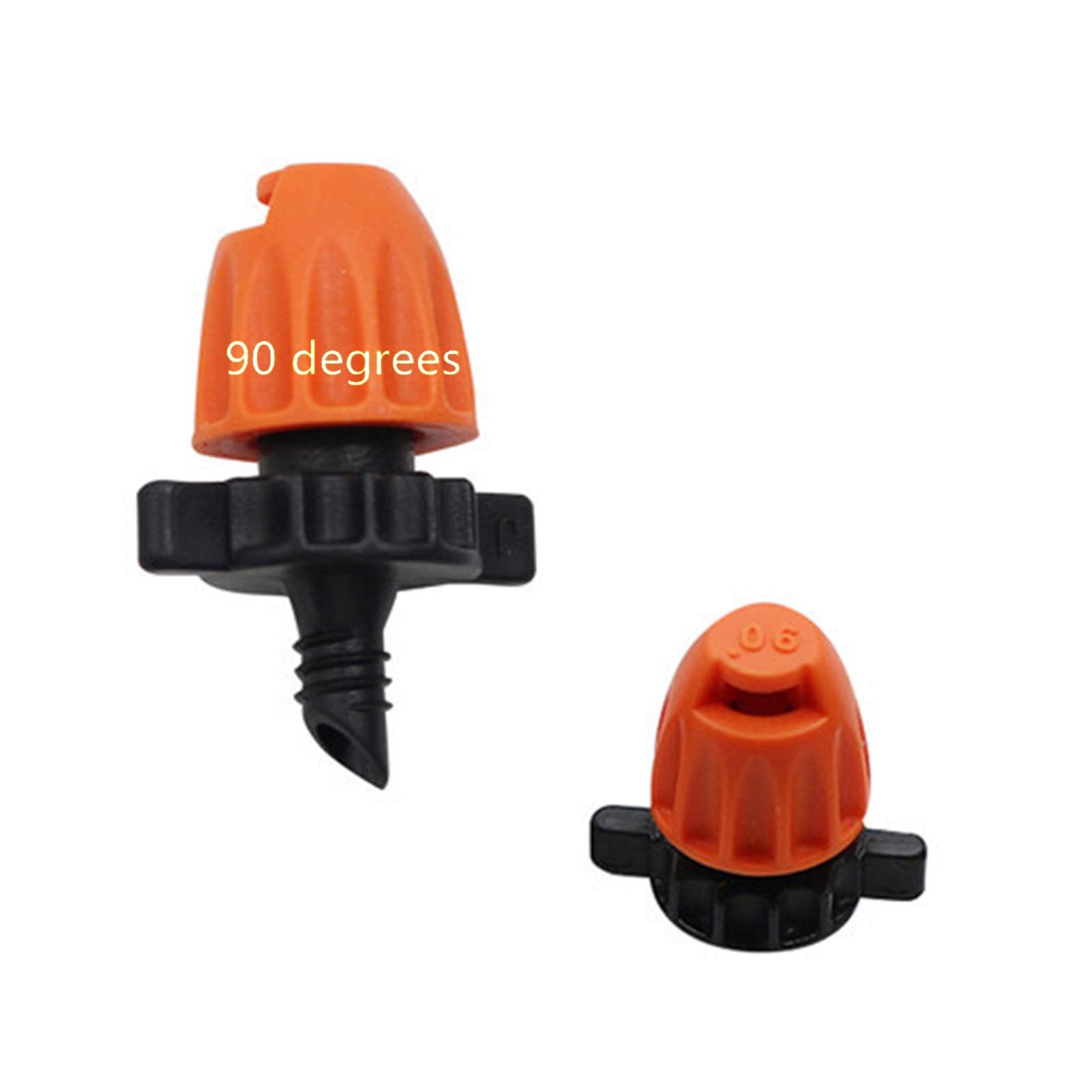 Irrigatore for prato da giardino Sistema di irrigazione Ugello a rifrazione con filettatura da 4 mm Angoli di spruzzo a strisce da 90 180 360 gradi Irrigazione da giardino Irrigatori for irrigazione a