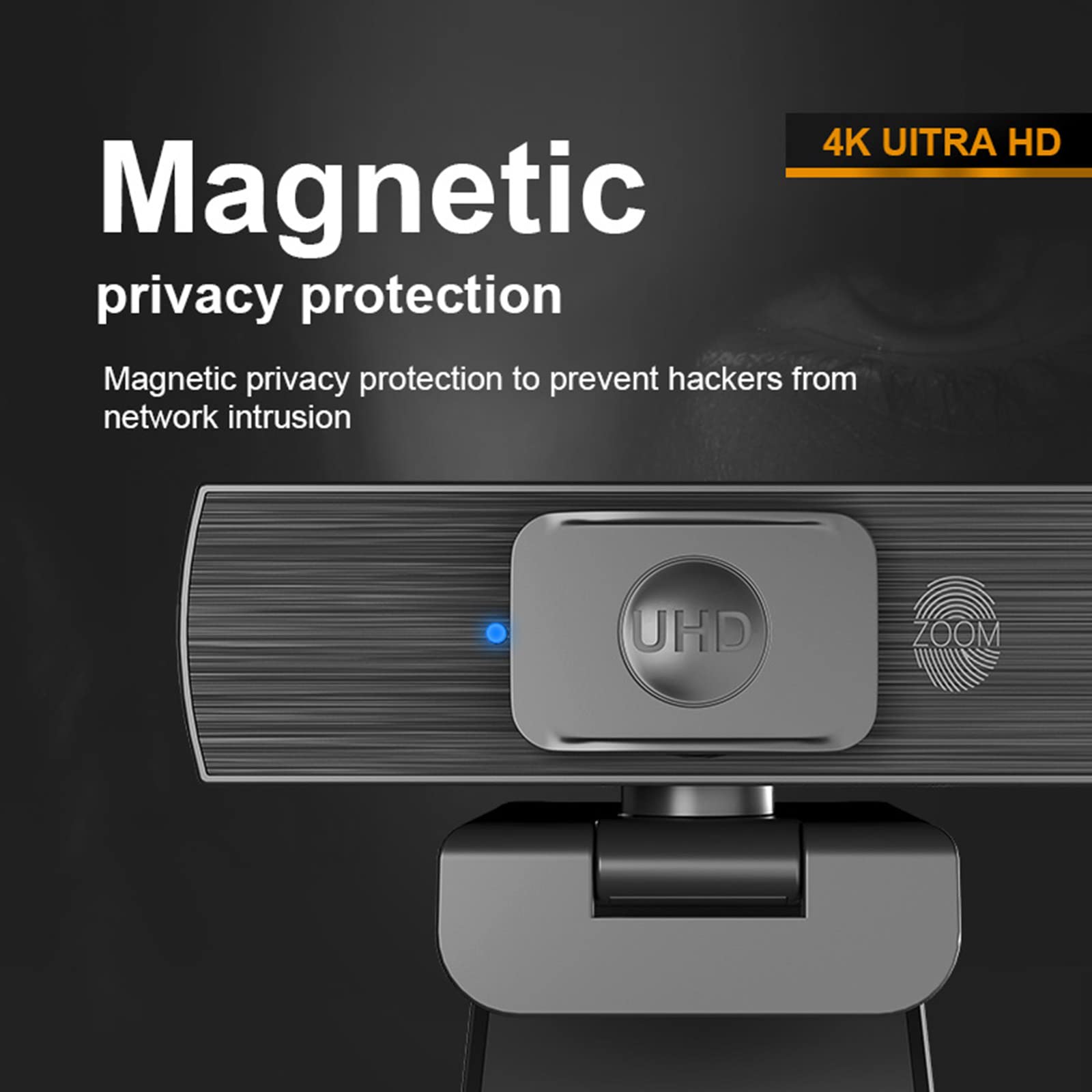 Webcam USB 4K senza unità con microfono per conferenze di insegnamento online per conferenze live streaming video gaming webcam con microfono per laptop