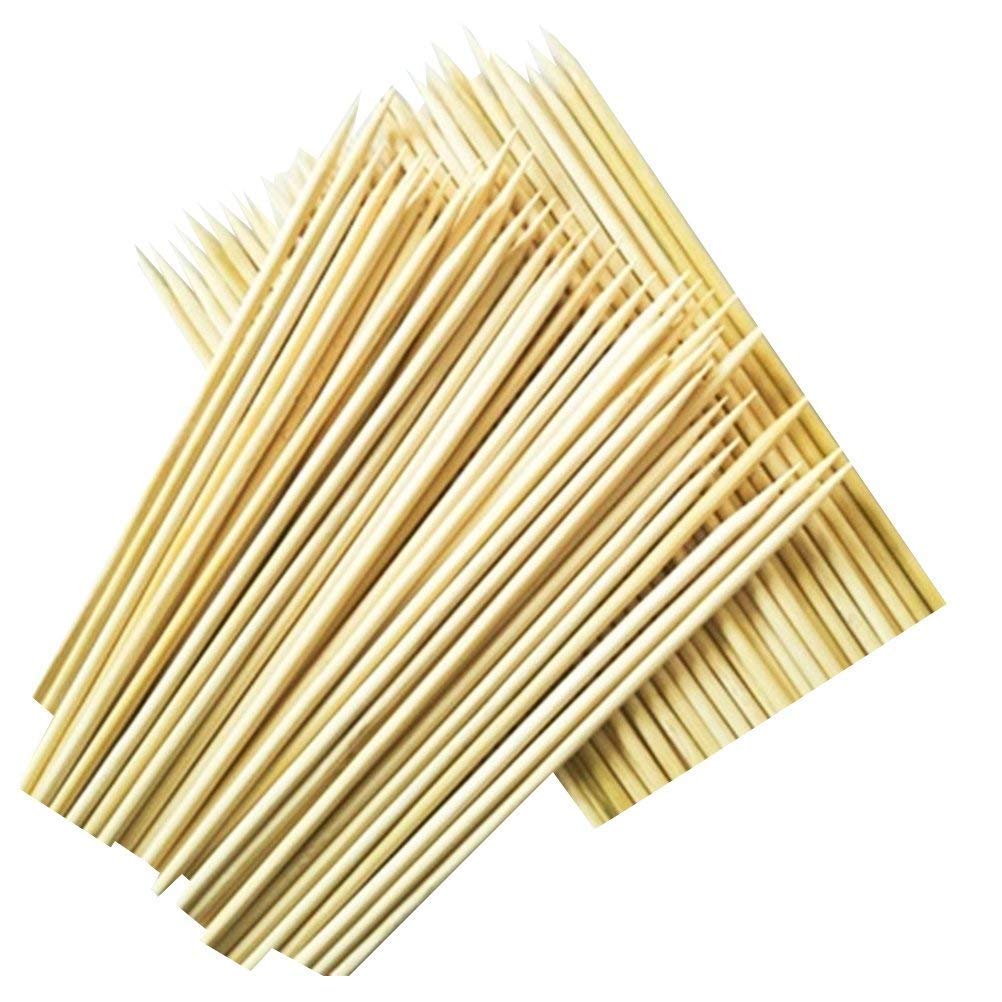 Generic Bamboo Wooden BBQ Skewers Stick for Kabab, Paneer Tikka, Seekh, Barbeque, Grilling and Appetizers Fruit Cocktails (8 Inch) (B07PRVVBMT) Amazon Price History, Amazon Price Tracker