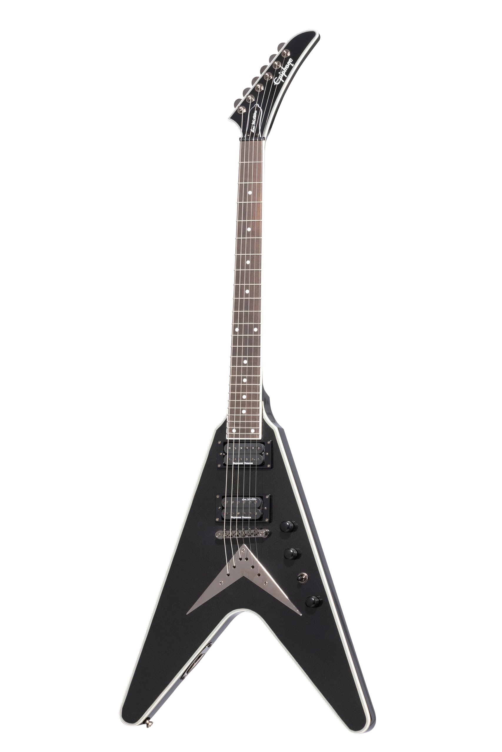 Amazon | Epiphone Dave Mustaine Flying V カスタム、ブラック