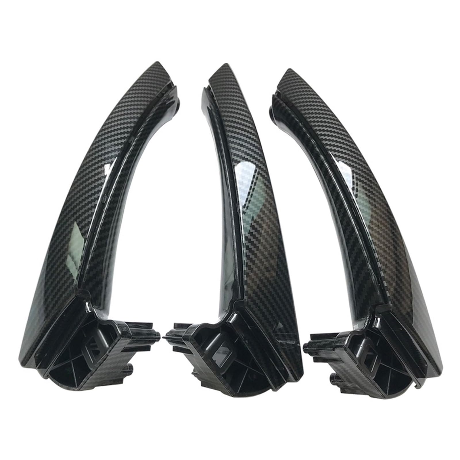 OEXRIGRU Car Interior Door Handles for BMW 3 Series E90 E91 316 318 320 325 328i LHD RHD Car Interior Armrest Door Pull Handle(LHD Assembly Set)