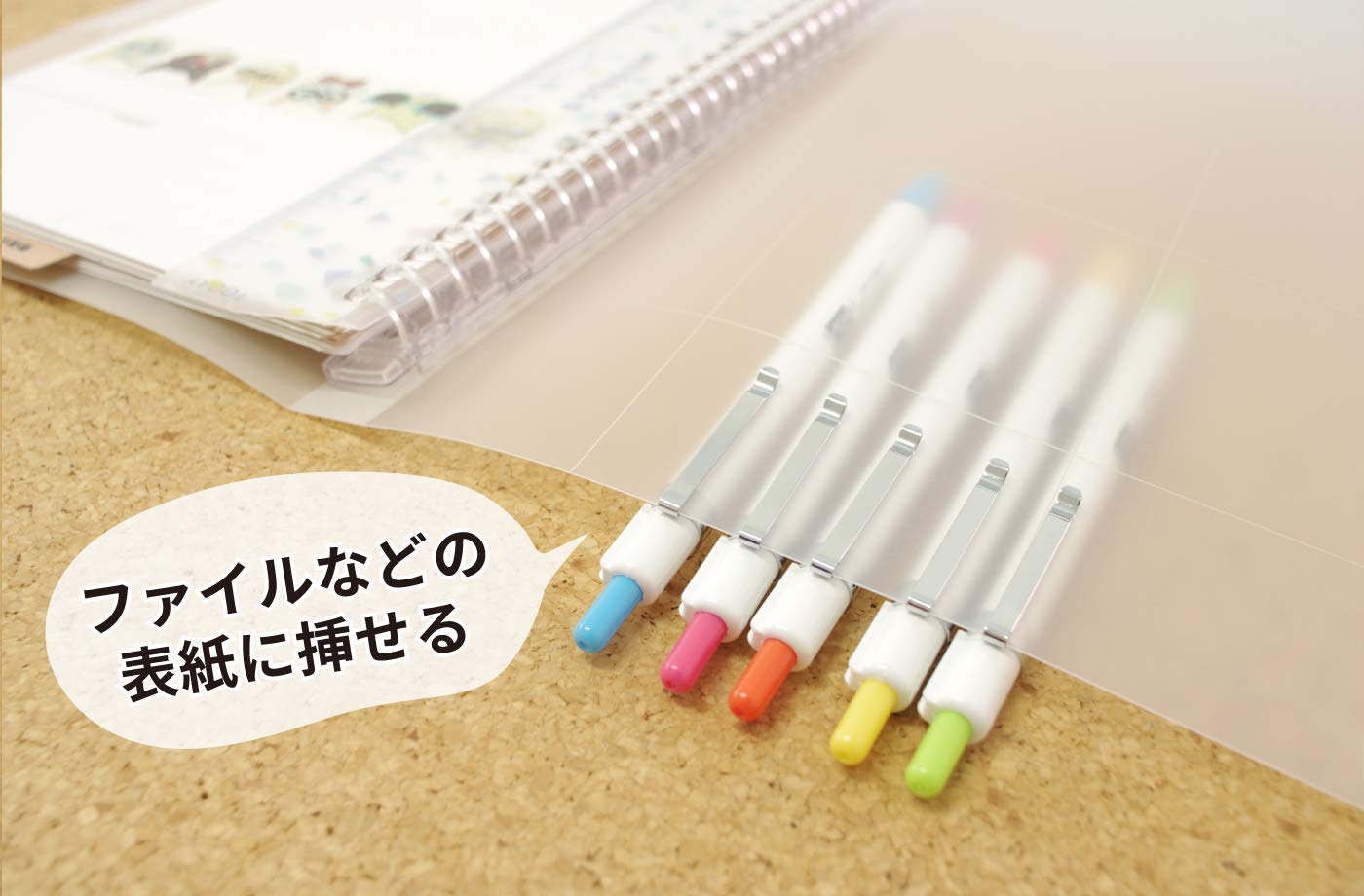 クリック式のクリップです。 Amazon | TOHKIN クリッカート用クリップ CL-SO582P(S) 1個入 金属製