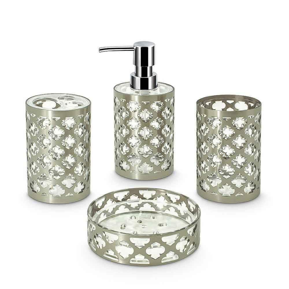 Freelance Toilet Brush & Holder - Silver - FREE SHIPPING -4