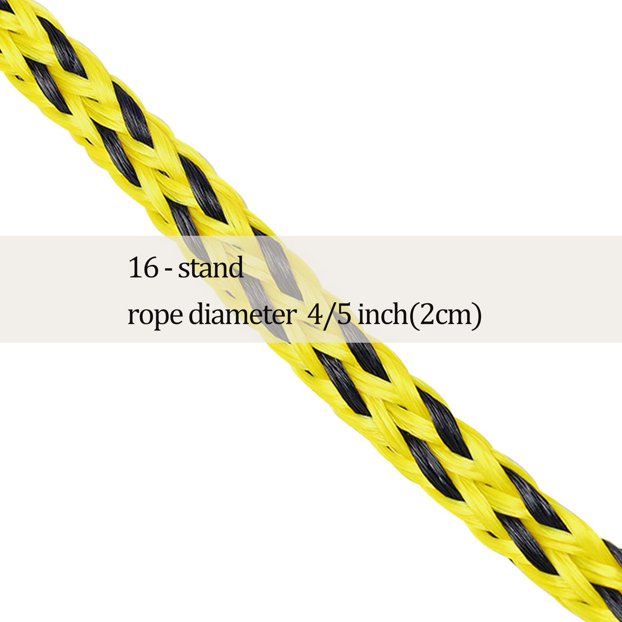 Corde de remorquage pour bateau, corde de remorquage pour tubes, cordes pour tubes de 1 à 6 conducteurs de 1 à 6 m