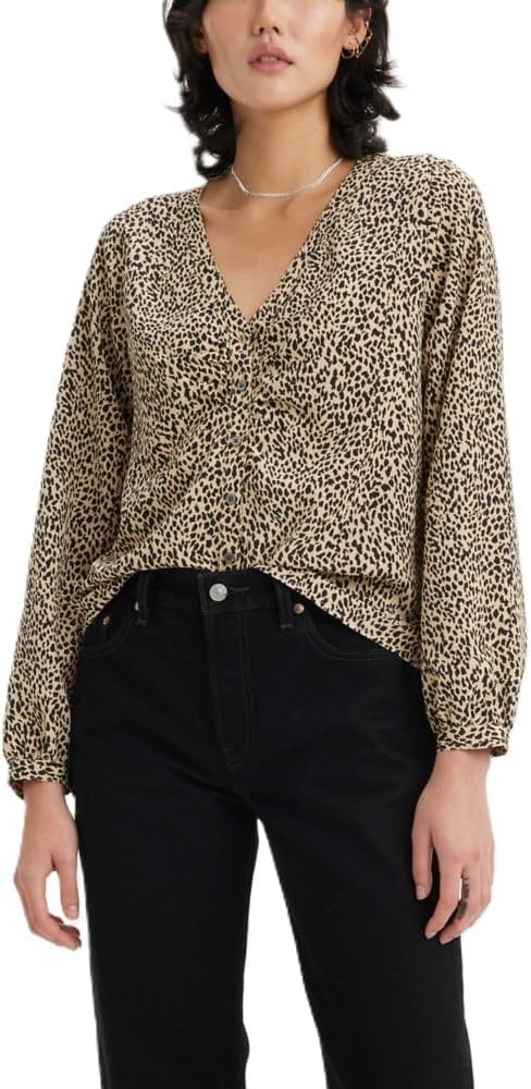 Levi's Women's Zenda Long Sleeve Blouse (Also Available in Plus)