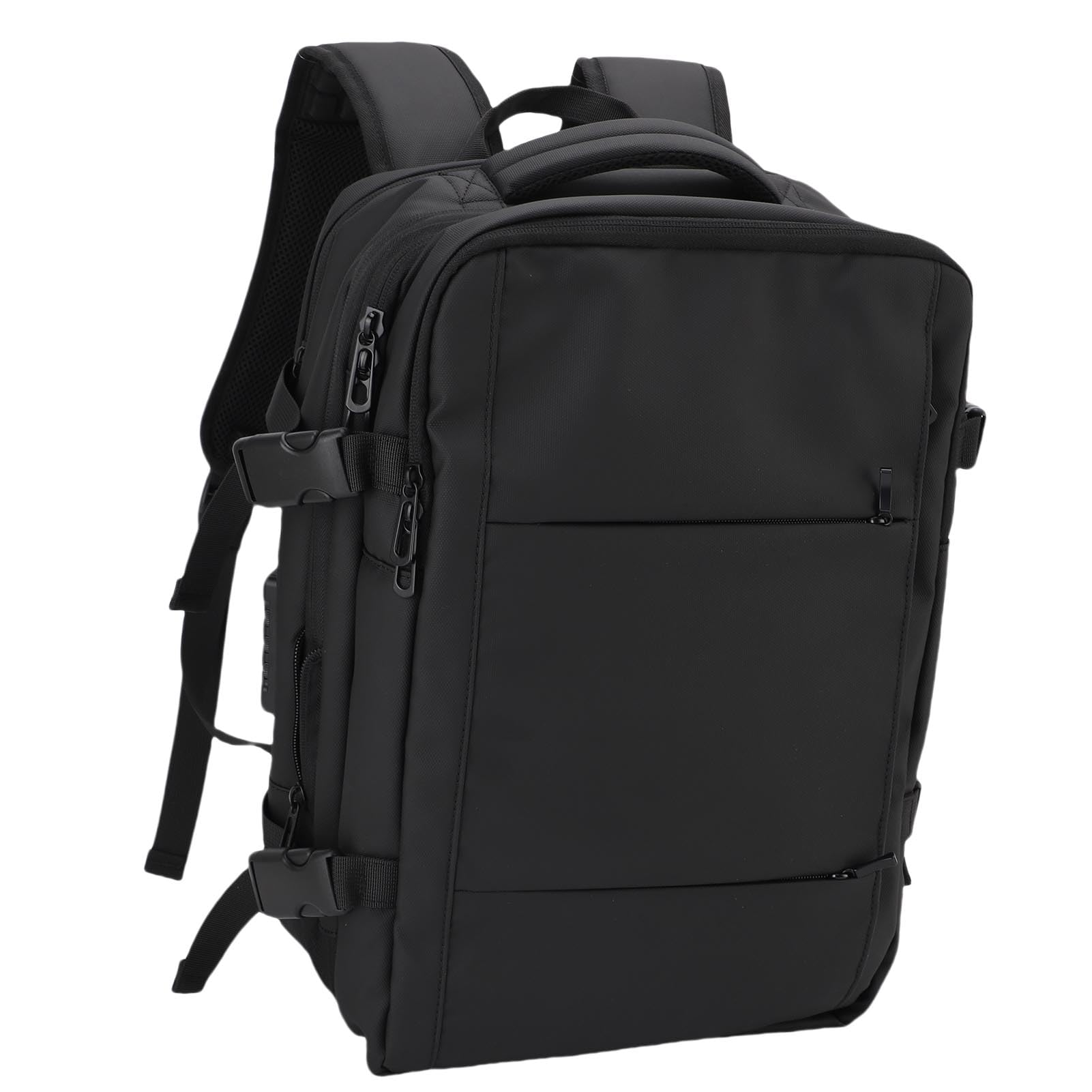 Cocoarm Sac à Dos Sous Vide, Tissu Oxford Imperméable, Sac de Compression Extensible avec Serrure TSA et Port USB pour les Aventures de Voyage