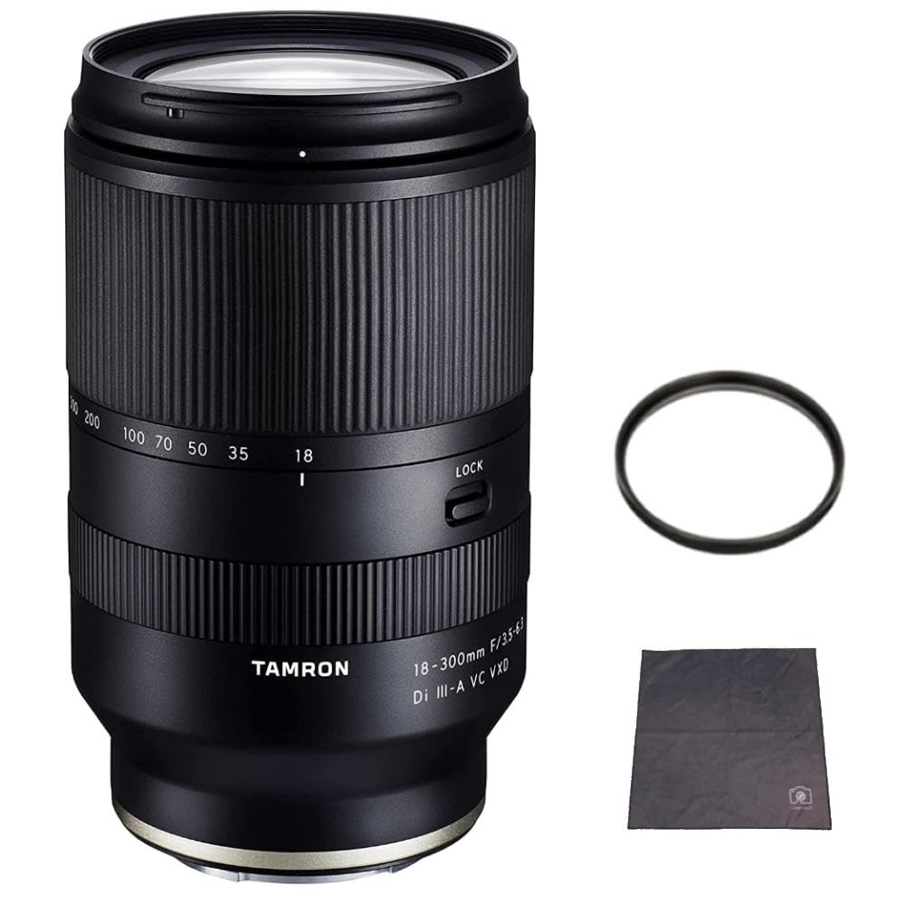 TAMRON 18-300mm F 3.5-6.3 タムロン Eマウント Amazon.com : Tamron 18-300mm f/3.5-6.3 Di III-A VC VXD Lens
