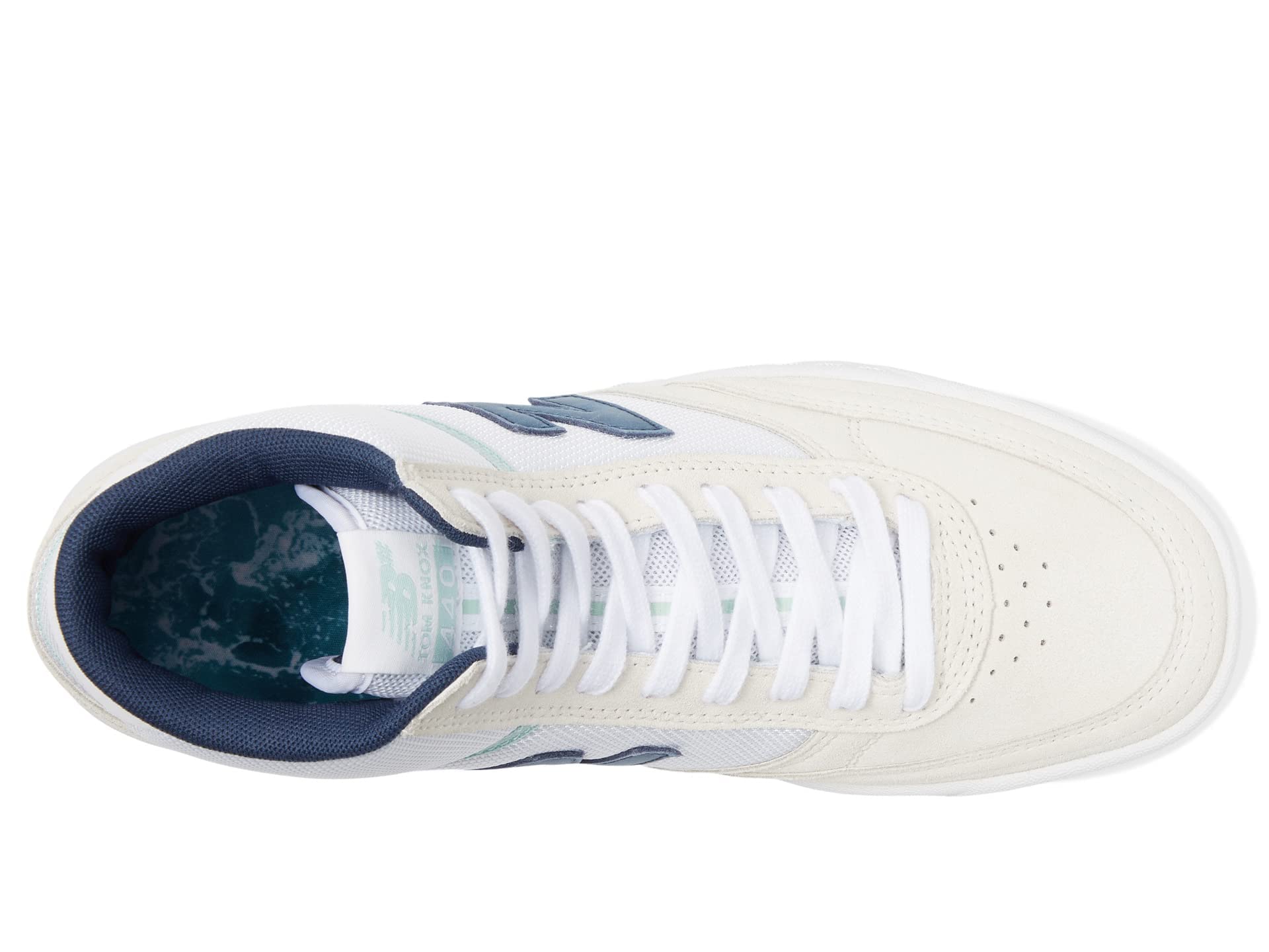 New Balance 440 High White/Teal US Men's 10, Women's 11.5 Medium
