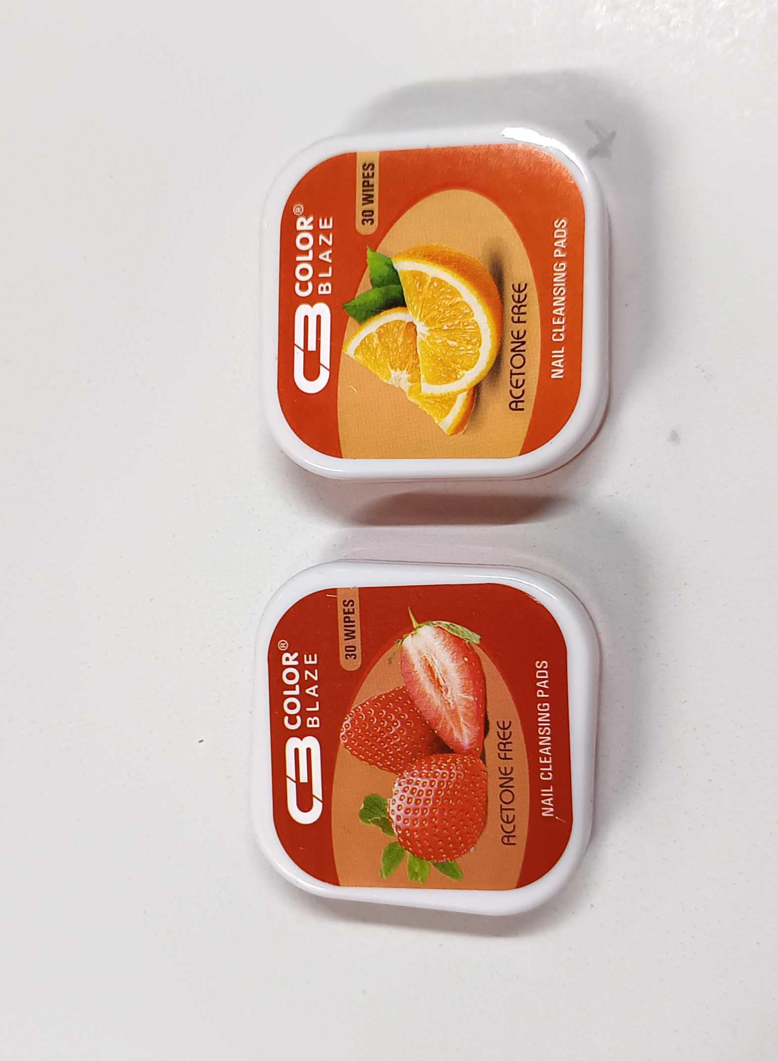 Assorted Flavour CB Square Tissue Nail Polish Remover (2 Pcs)-image-23