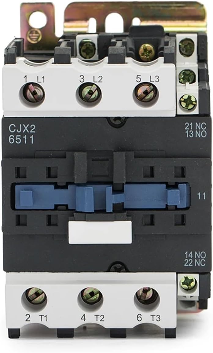 CJX2 6511 LC1 AC Contactor 12V 24V 36V 48V 110V 220V 380V 50HZ/60HZ(CJX2 6511 (24V AC))