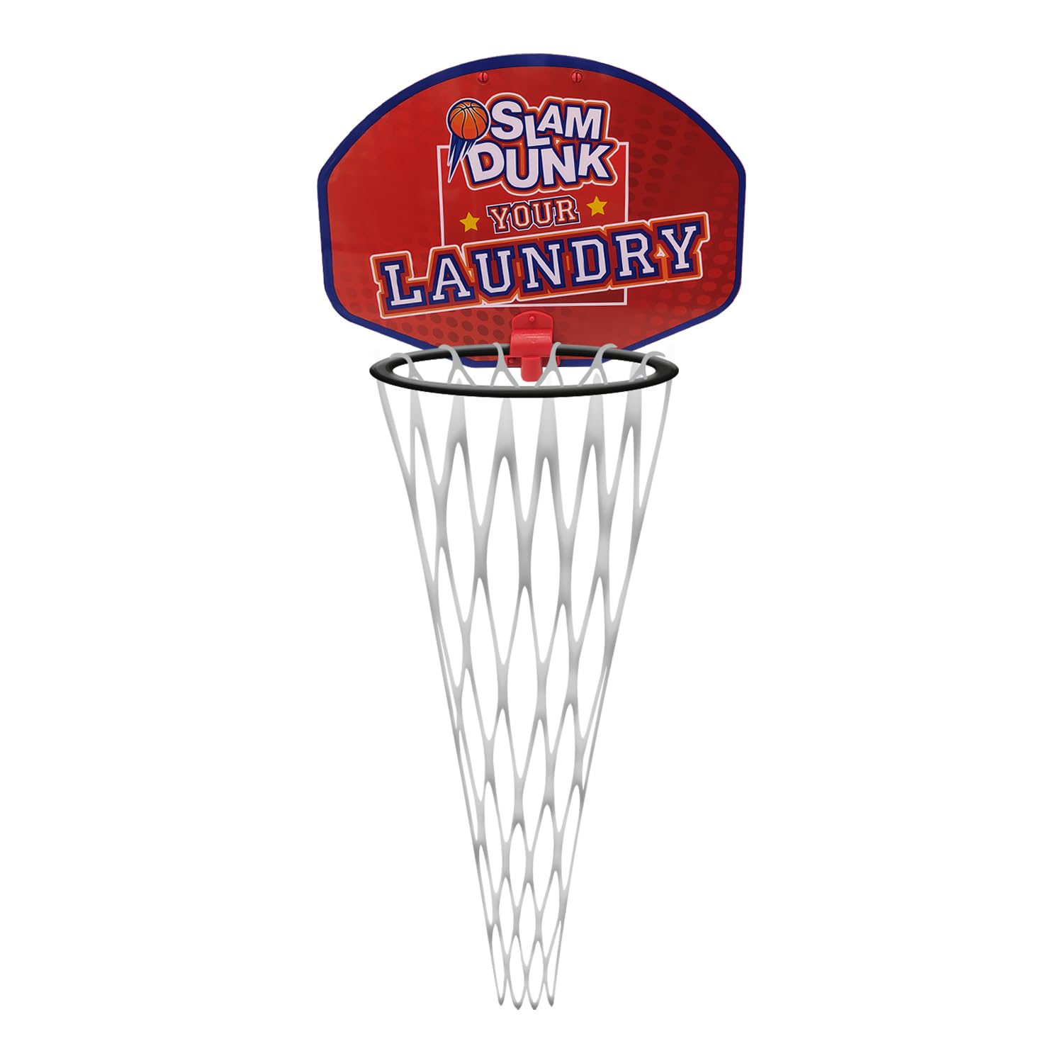 Basketball Laundry Basket, Laundry Basketball Hoop, for the Door, Hanging and Throwing Off
