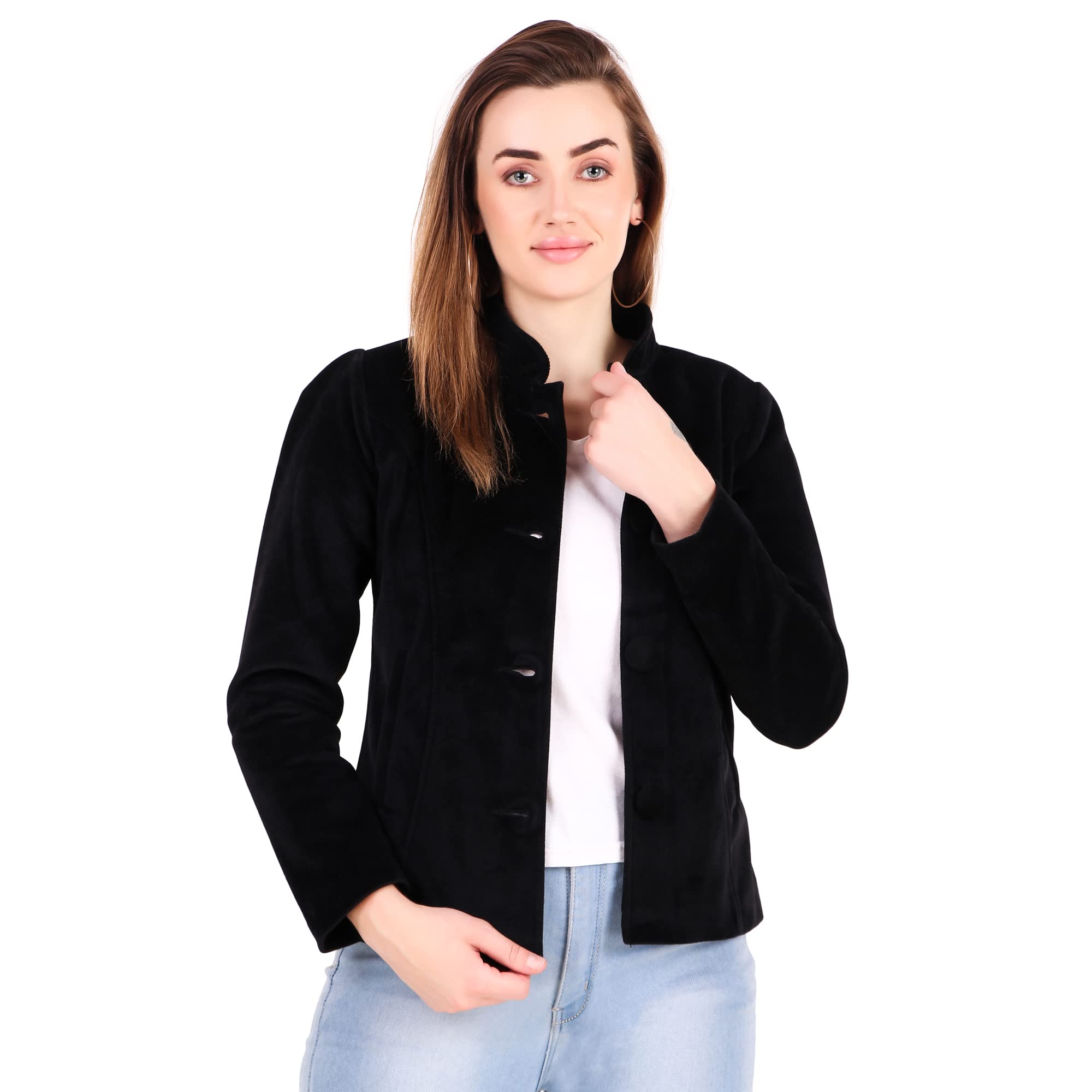 muteme Coat Velvet Jacket For Women-picture-31