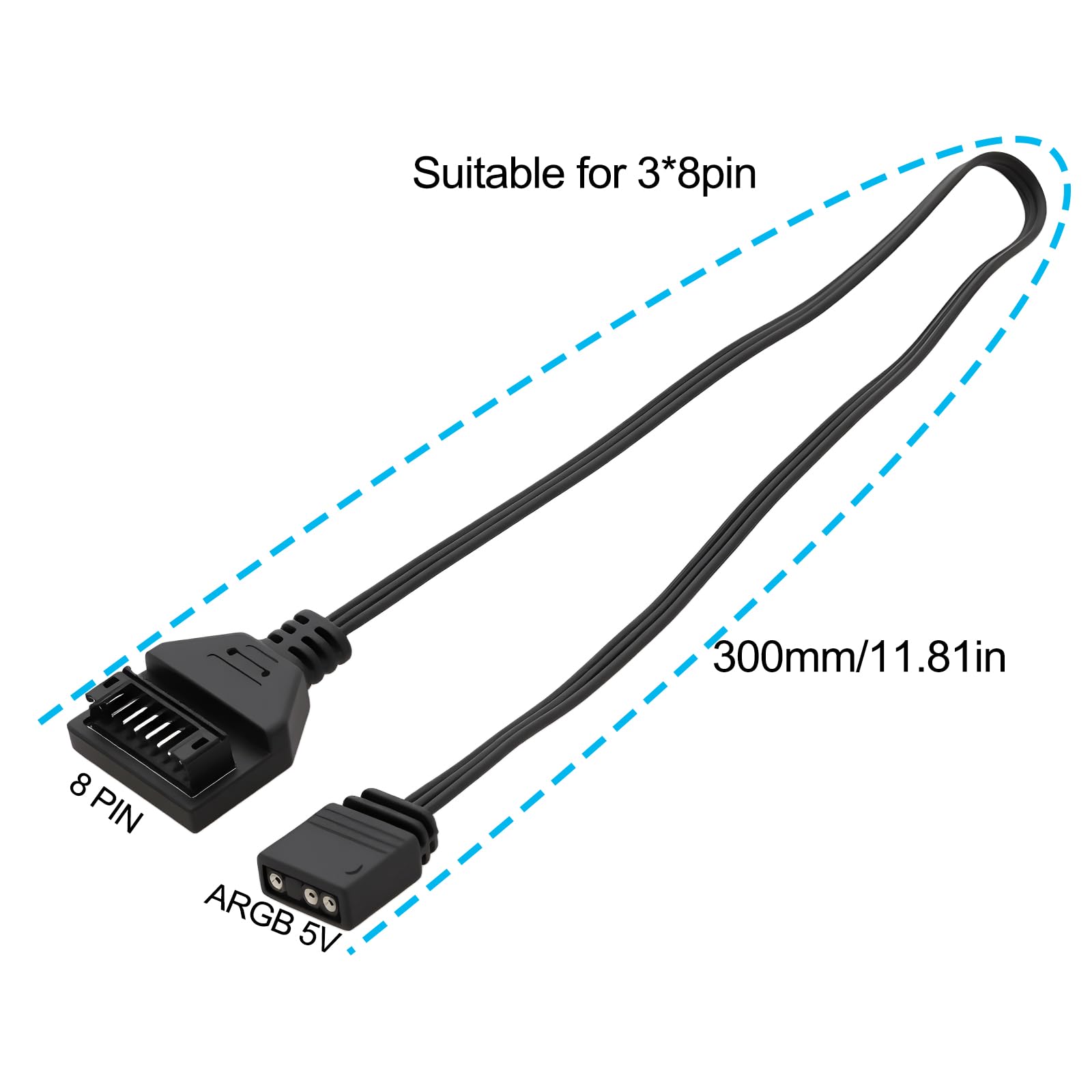 Amazon.com: The Lord of the Tools 1x Motherboard 5V 8PIN to 3PIN