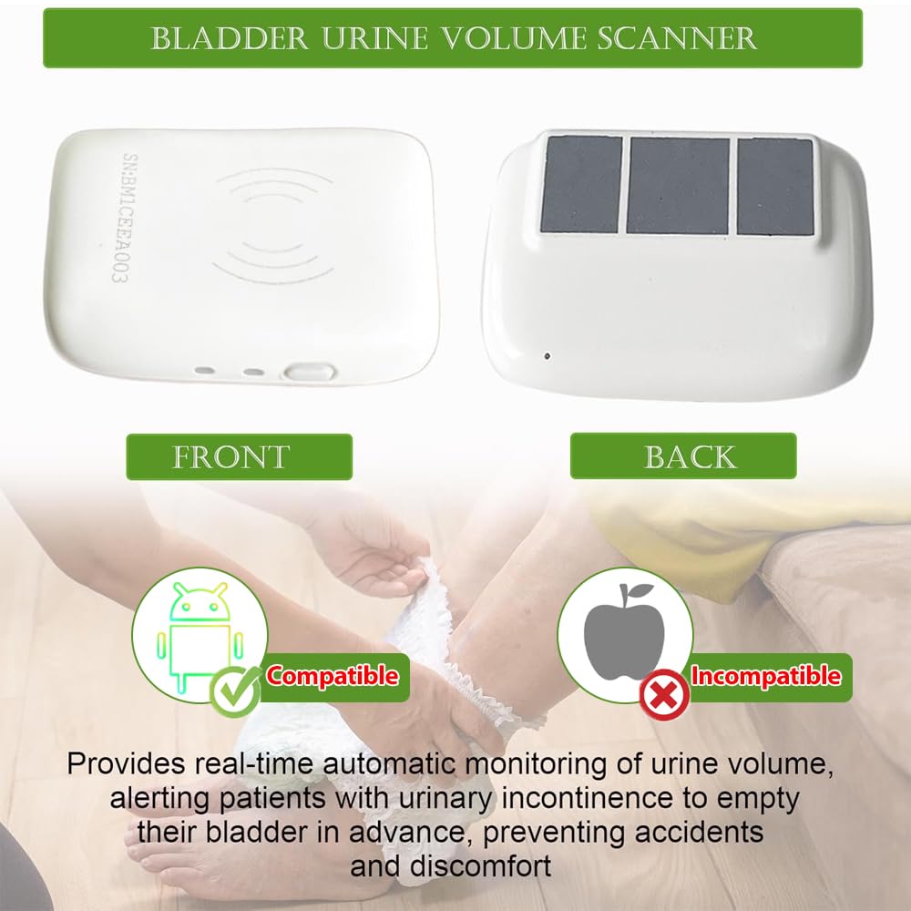 Scanner indossabile del volume dell'urina della vescica per incontinenza nefrostomia stomia forniture per la mete delle urine