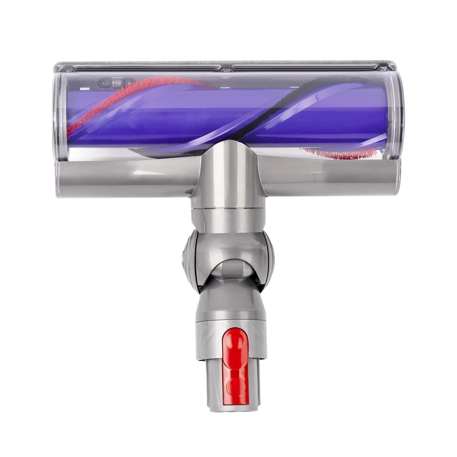 Spazzola direct drive, compatibile con Dyson, V7 V8 V10 V11 | Accessorio elettrico per pavimenti, V15, ABS nylon fibra di carbonio, rotazione 120°/180°
