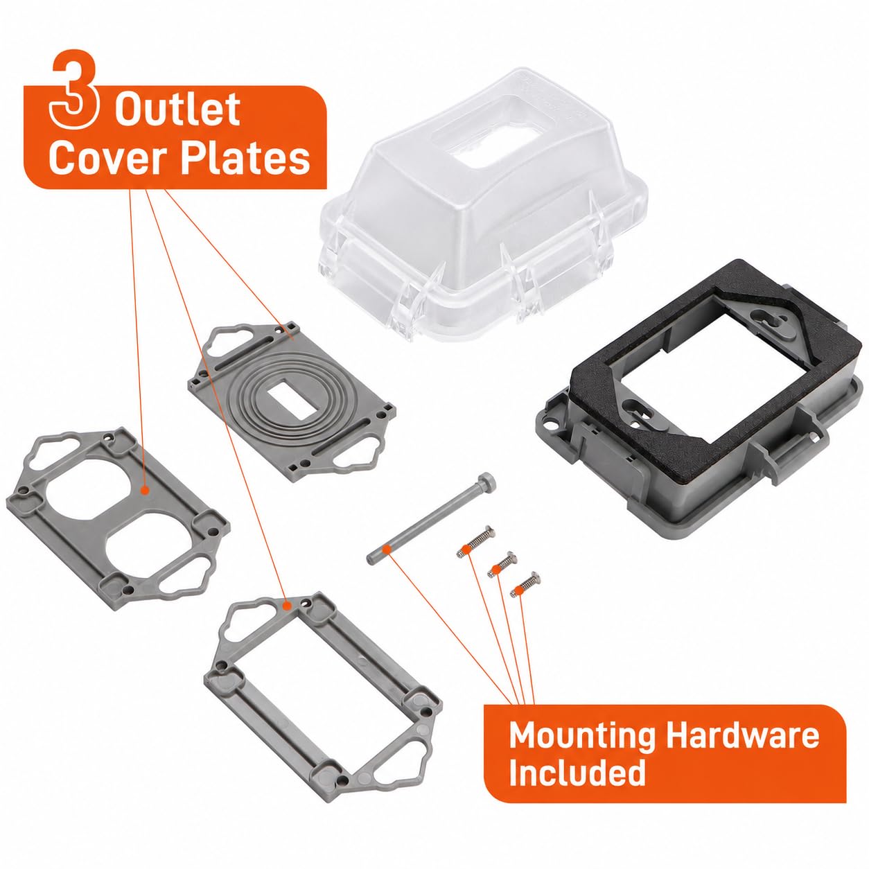 Weatherproof Outlet Covers - Protect Outdoor Outlets -2