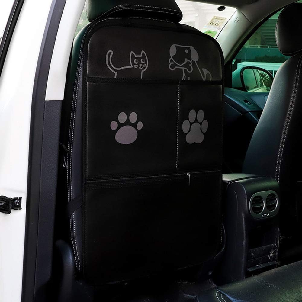 キックガード 84 Off 車オートシートバックカバー 子供のためのキックマット 蹴り防止 汚れ防止 取付簡単 100 防水 カー用品車内整理 Ipad スマホなど収納できる L ブ 8 動物 かわいい