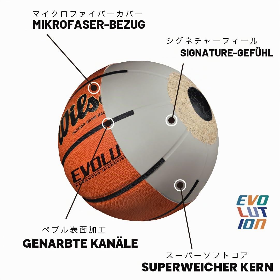 Wilson Evolution 295 Game Ball