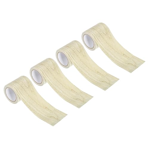 Miniatura 6 de PATIKIL Cinta de reparación de grano de madera de 2.2 pulgadas x 15 pies, paquete de 4 parches de cinta de reparación con textura realista