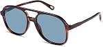 SOJOS Retro Polarized Aviator Sunglasses Womens Mens Classic 80s 90s Vintage Trendy Square Aviators SJ2174