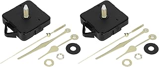 ゴールド ABS DIYクロック取り付け金具 修理移動交換用 素材 クォーツウォールクロック用 クロック移動 精密なタイミング 長寿命