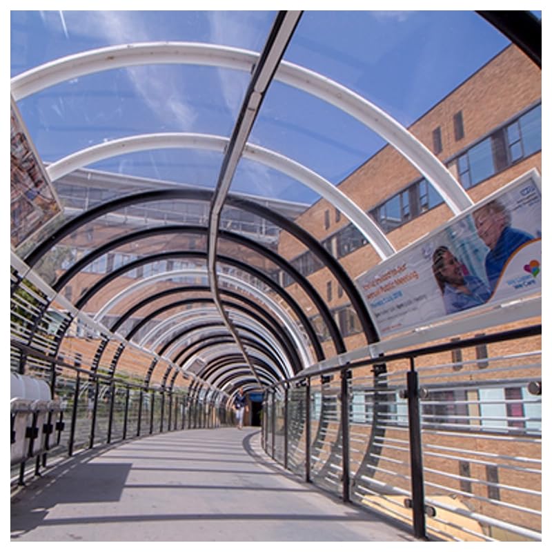 Lastra Policarbonato Compatto 5 mm Trasparente Protezione UV 300X900 mm