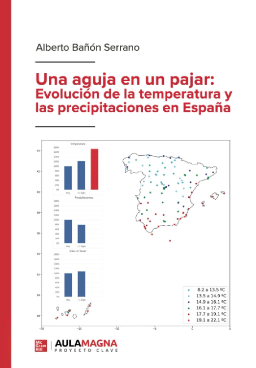 Una aguja en un pajar: Evolución de la temperatura y las precipitaciones en España (Spanish Edition)