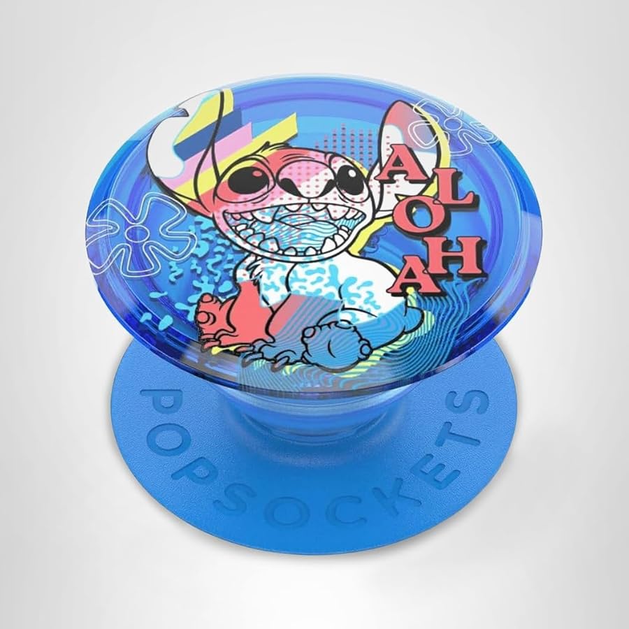 PopSockets Adhesive Phone Grip, Holder, Phone Stand, Disney - Aloha Stitch - image 6