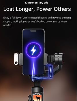 Amazon.com: hohem iSteady M7 Gimbal Stabilizer for iPhone, 3