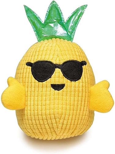 Zanies Hawaiian Breeze - Juguete para perros con piña, lote de 2