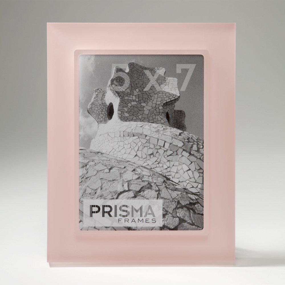 Prisma Premio Photo Frame Color: Pinky, Size: 5" x 7"